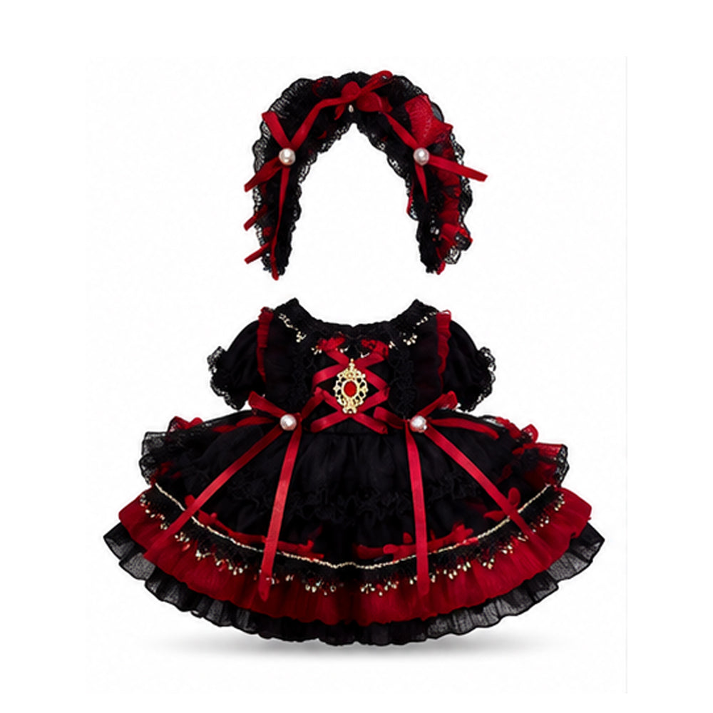 Gothic Princess 400% doll Dress Set