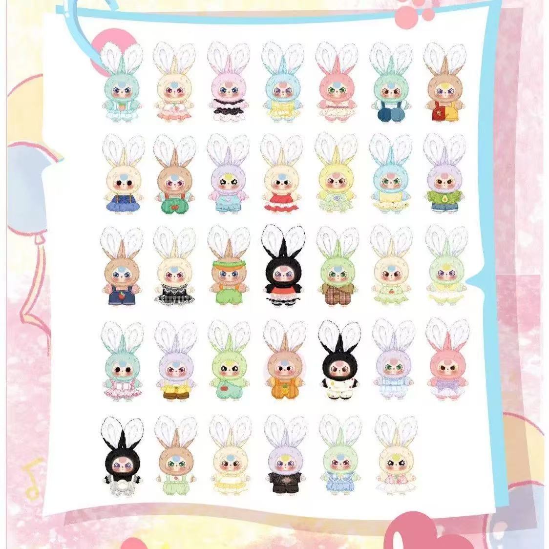 Baby three mini Tiny Rabbit Plush