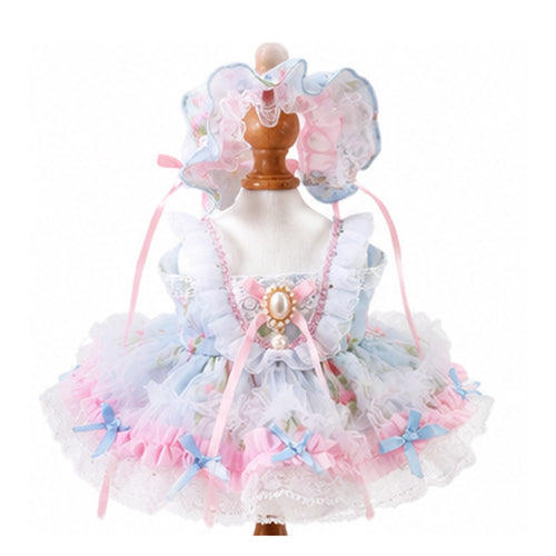 40cm Cotton Doll,Wings, Lolita Dress, Doll Costume  400% Doll Outfit, Dreamy Gradient