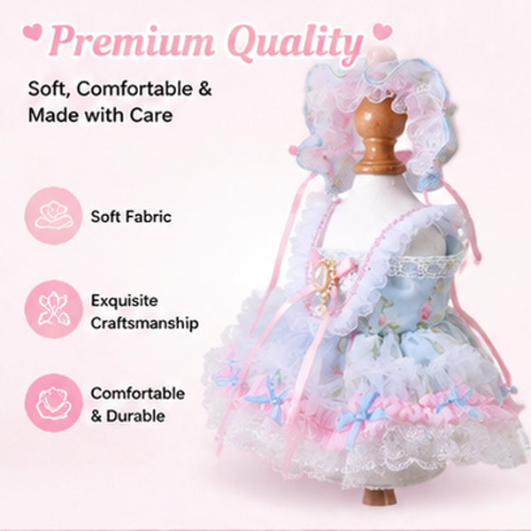40cm Cotton Doll,Wings, Lolita Dress, Doll Costume  400% Doll Outfit, Dreamy Gradient