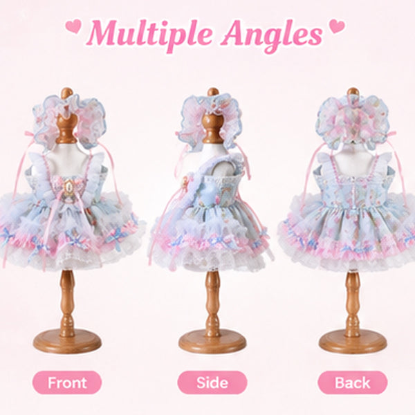 40cm Cotton Doll,Wings, Lolita Dress, Doll Costume  400% Doll Outfit, Dreamy Gradient