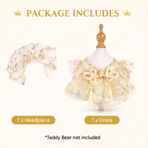 40cm Chinese-Inspired Doll Dress – Elegant Oriental Fairy Outfit