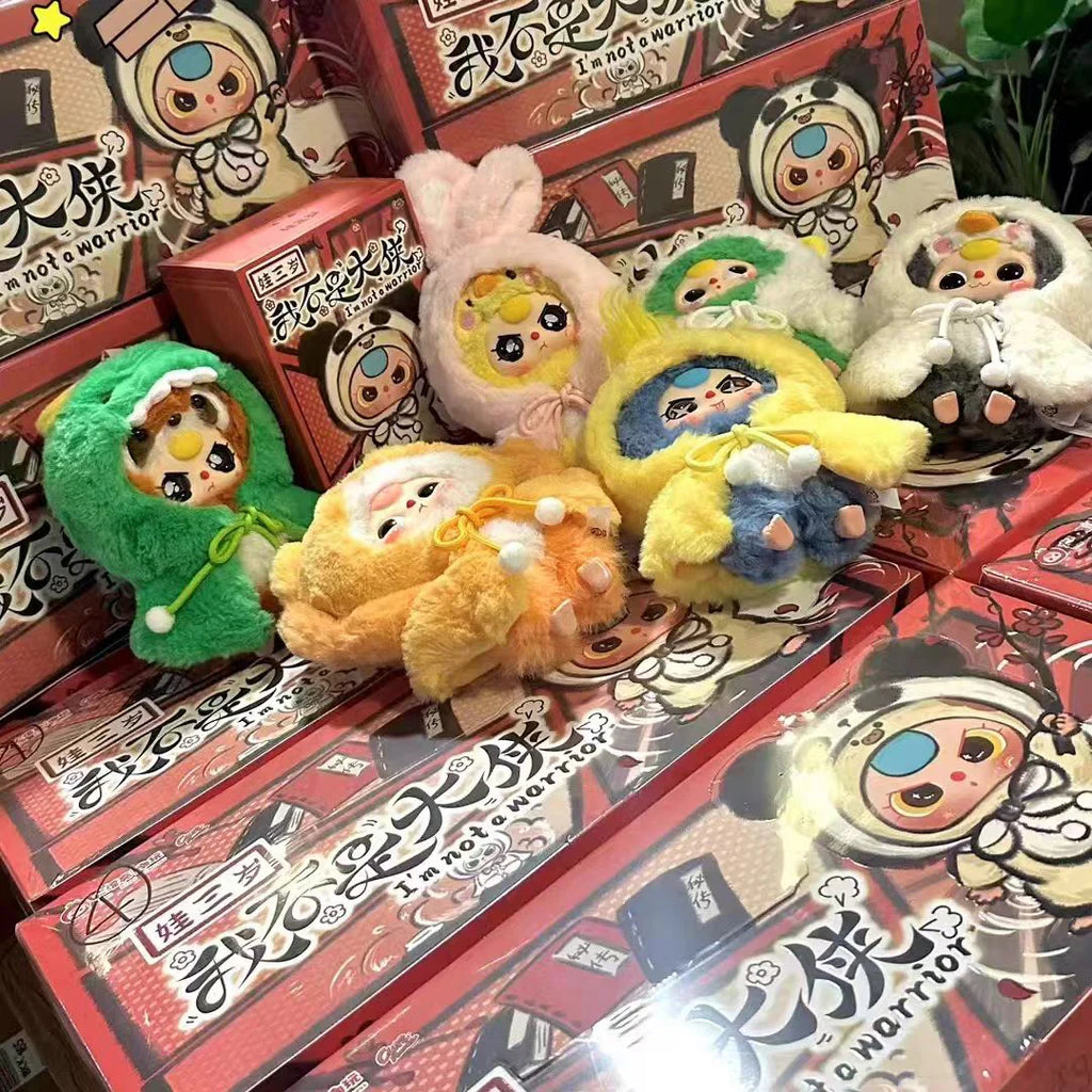 Baby Three-I'm not a warrior plush